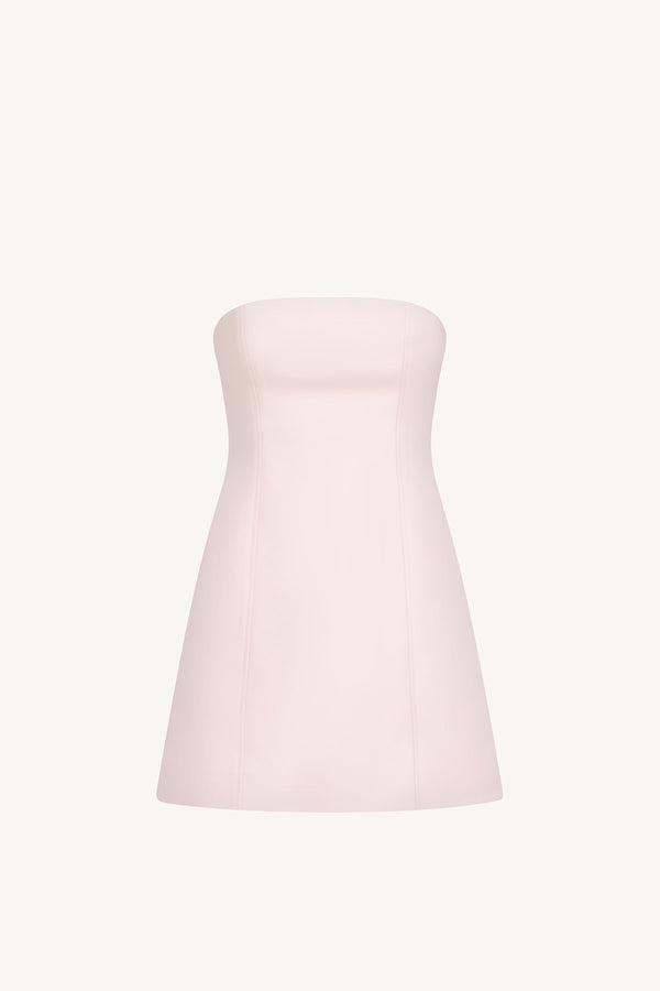 OTIS PANELLED STRAPLESS MINI DRESS - FAIRYFLOSS_G