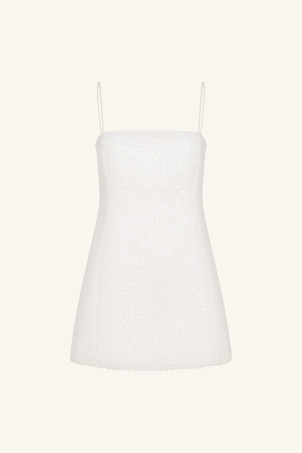 ELUNA PANELLED SEQUIN MINI DRESS_G