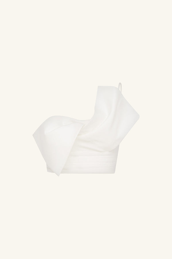 OTIS TWIST KNOT TOP - IVORY_G
