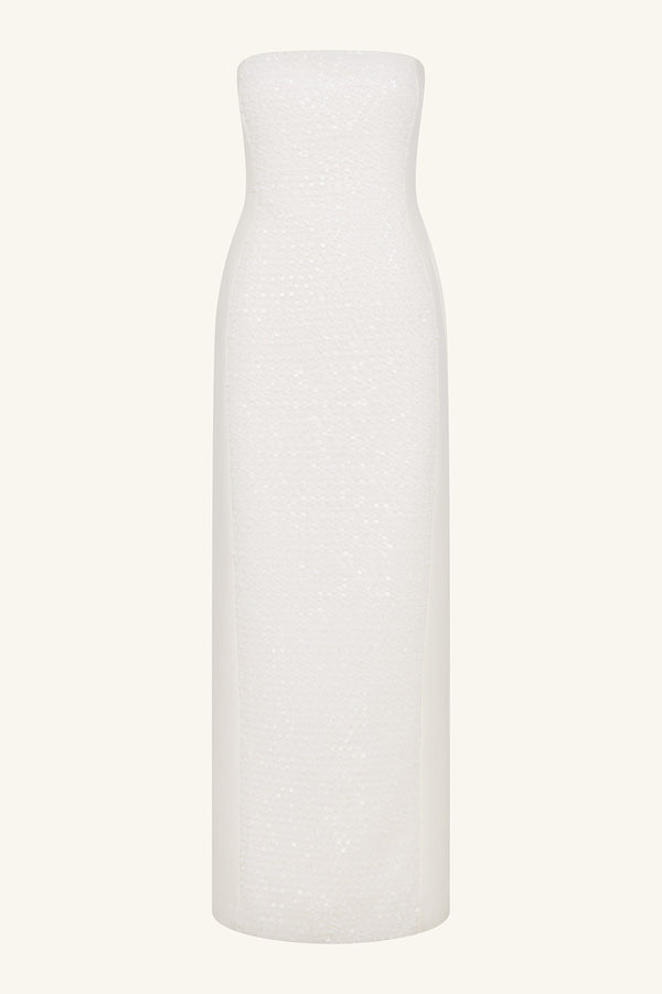 ELUNA PANELLED SEQUIN MAXI DRESS_G