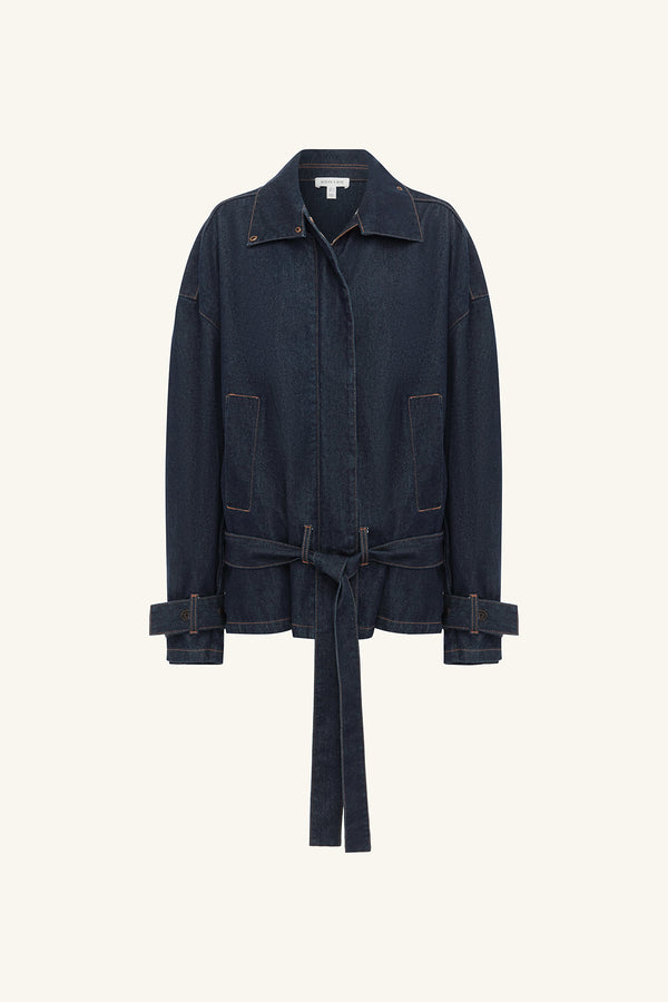 RITA OVERSIZED FUNNEL NECK JACKET_G