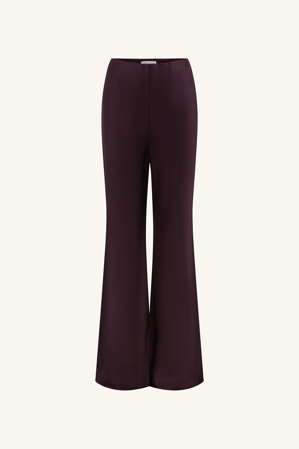 SAVANNA BIAS CUT PANT - PLUM_G
