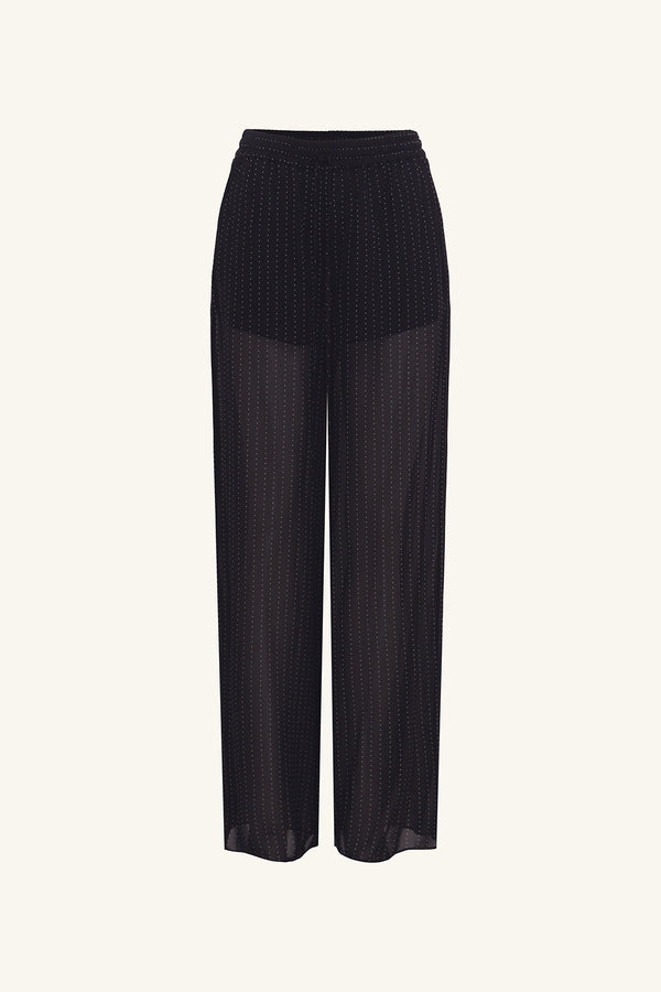 IRVING POLKA DOT SHEER PANT_G