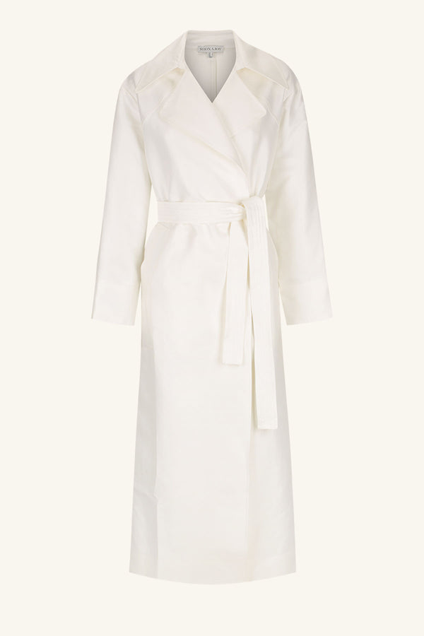 THEA TRENCH COAT - IVORY_G