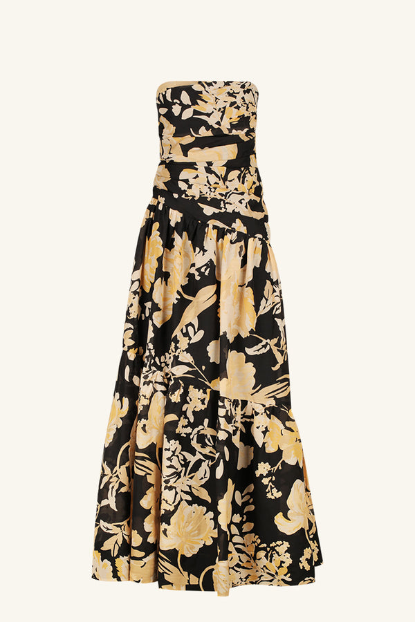 XENIA STRAPLESS TIERED MAXI DRESS_G