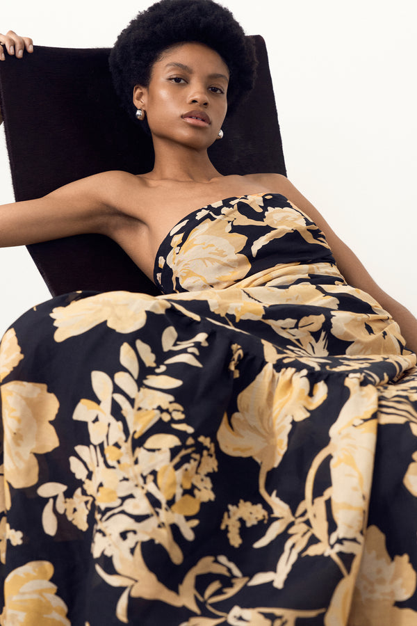 XENIA STRAPLESS TIERED MAXI DRESS_C