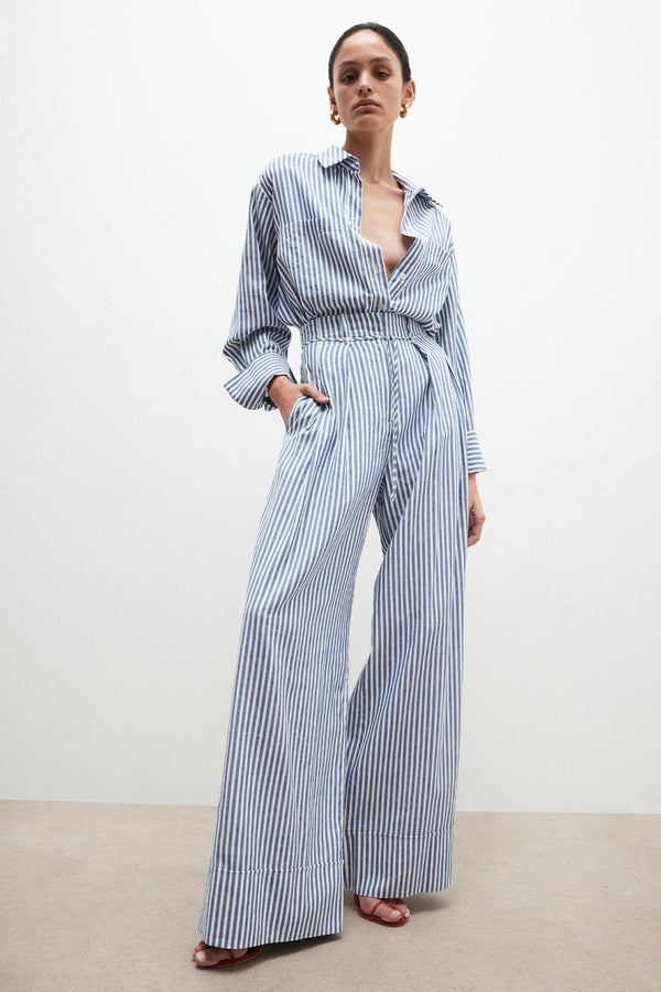 YASMINE BELTED PANT_C