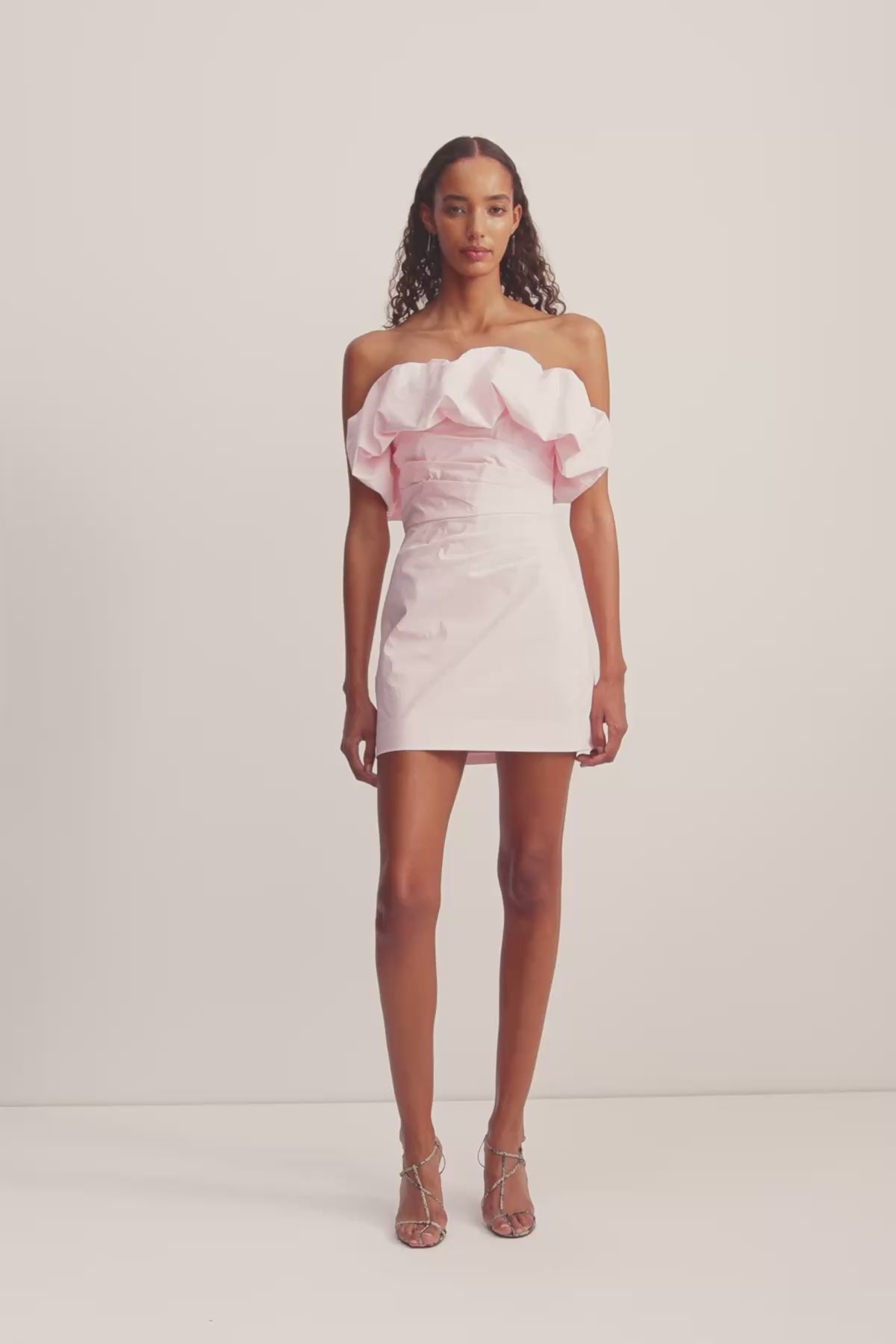 Campbell Strapless Bubble Mini Dress | Ballerina | Dresses | Shona Joy