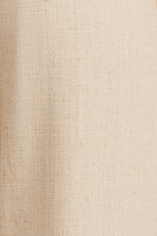 NEWMAN HIGH WAISTED TAILORED PANT - PARCHMENT_SW